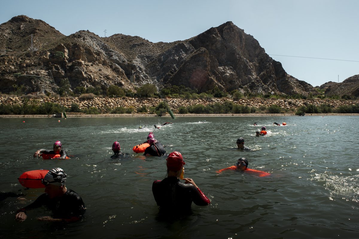 Acuatlón de Lunar — open water swimming