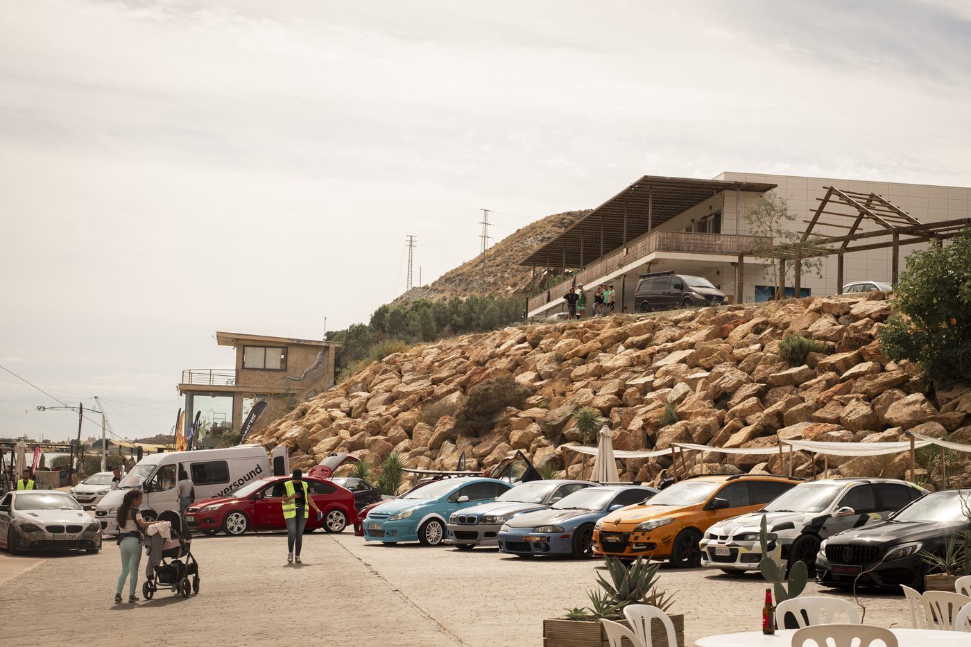 Car Levante automotive event at Lunar Cable Park