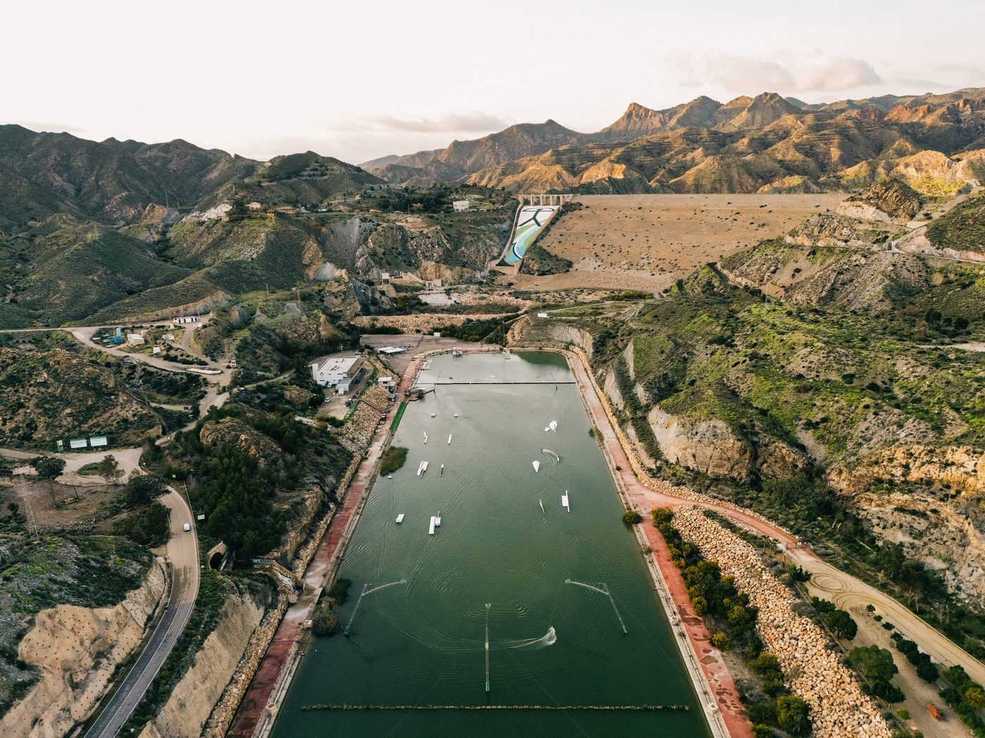 Scenic drive to Lunar Cable Park