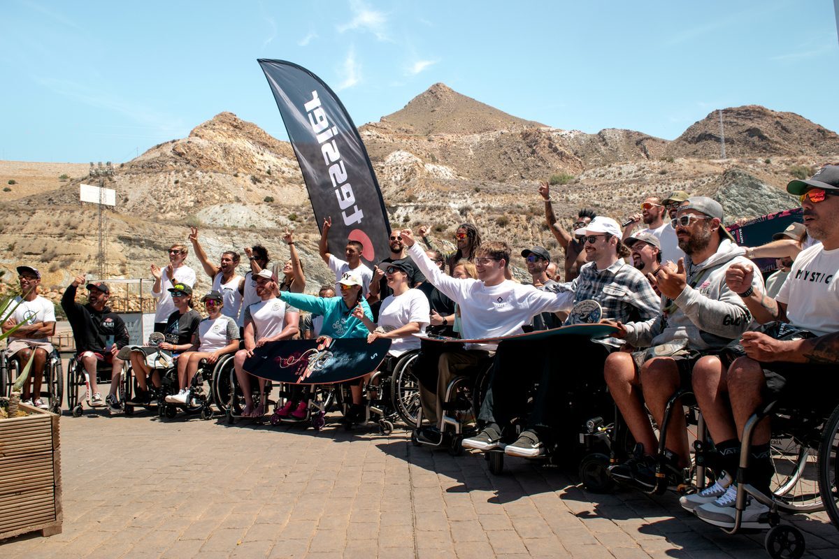Parawake Camp — adaptive athletes at Lunar Cable Park